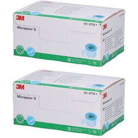 3M Micropore S Sparadrap chirurgisch 2,5 cm x 5 m