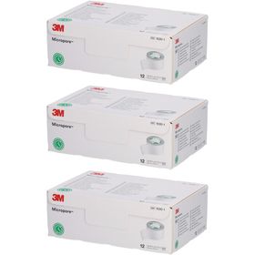 3M Micropore Heftpflaster Klebeband auf Rolle 25 mm x 9,14 m