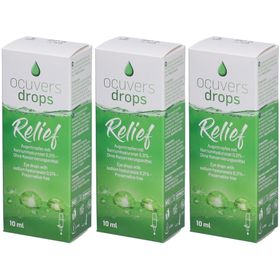 Ocuvers Drops Relief Augentropfen mit Hyaluron