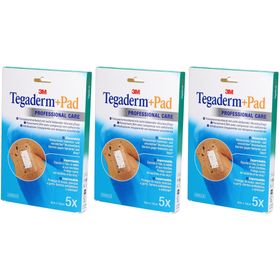 3M Tegaderm™ + Pad pansement film avec compresse non adhérente 9 x 15 cm