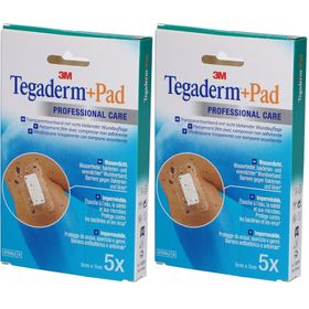 3M Tegaderm™ + Pad pansement film avec compresse non adhérente 5 x 7 cm