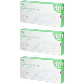 MÖLNLYCKE® Mepilex® Border Post Op - Pansement Post-opératoire  Auto-fixant Siliconé 10 x 20 cm