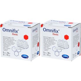 HARTMANN Omnifix® Elastic Bande adhésive extensible en nontissé microporeux 5 cm x 10 m