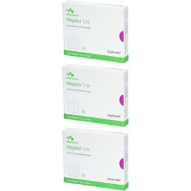 MÖLNLYCKE® Mepilex® Lite Pansement hydrocellulaire siliconé 6 x 8,5 cm