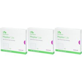 MÖLNLYCKE® Mepilex® Lite Hydrozelluläres silikonisiertes Pflaster 10 x 10 cm