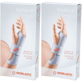 SPORLASTIC Manu X Größe 1 Schwarz