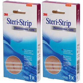 3M Steri-Strip™ Steriles selbstklebendes Hautnahtmaterial 6 x 100 mm Weiß