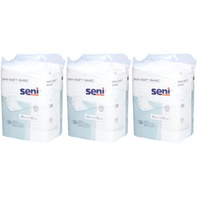 SENI Soft Basic Krankenunterlagen 60 x 60 cm
