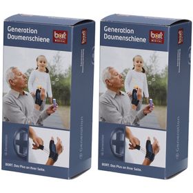 BORT Génération attelle de pouce gauche Gr. M bleu