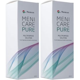 MENICON Menicare Pure Solution multi-usage pour toutes les lentilles rigides perméables