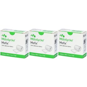 MÖLNLYCKE® Mefix® Vliespflaster dehnbar 2,5 cm x 10 m