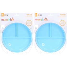 MUNCHKIN Stay put - Teller mit Saugnapf ab 6 Monaten
