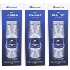 BAUERFEIND® GenuTrain Aktive Kniebandage, Patella und Bandage Größe 6 Beige