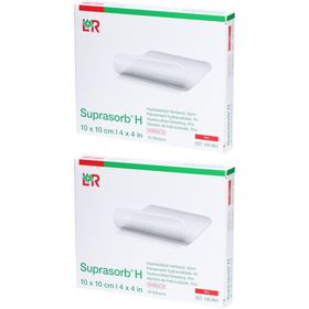 L&R Suprasorb®H Dünner Hydrokolloidverband 10 x 10 cm steril