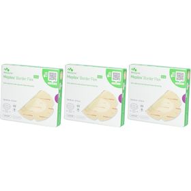 MÖLNLYCKE® Mepilex® Border Flex Oval - Pansement Hydrocellulaire Siliconé Auto-fixant 7,8 x 10 cm