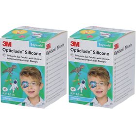 3M Opticlude Silikon-Augenpflaster 5.3 x 7 cm - Boys Midi