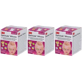 3M Opticlude Silikon-Augenpflaster 5 x 6 cm - Girls mini