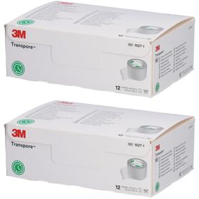 3M™ Transpore™ Sparadrap chirurgical 2,5 cm x 9,15 m