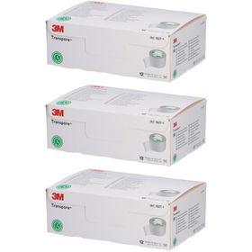 3M™ Transpore™ Chirurgisches Klebeband 2,5 cm x 9,15 m