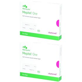 MÖLNLYCKE® Mepitel® One - Silikonisiertes Interface-Pflaster 5 x 7 cm