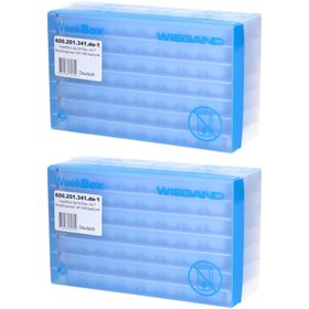 WIEGAND Wochenpillenbox Set M-Flex Text auf Deutsch