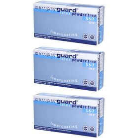 SEMPERGUARD Gants en latex non poudrés taille S 6-7