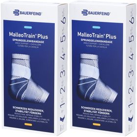 BAUERFEIND® Malleotrain® Plus Chevillère active taille 4 droite titane