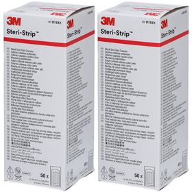 3M Steri-Strip™ Sutures Cutanées Adhésives Stériles 6 x 75 mm Blanc