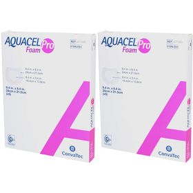 AQUACEL FOAM Pro Grand Sacrum - Silikonisierter, selbstklebender Hydrozellularverband 24 x 21,5 cm