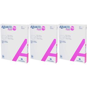 AQUACEL FOAM Pro Grand Sacrum - Silikonisierter, selbstklebender Hydrozellularverband 24 x 21,5 cm