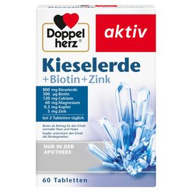 Doppelherz® aktiv Kieselerde + Biotin + Zink Tabletten