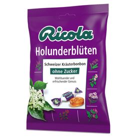 Ricola® Bonbons suisses aux herbes fleur de sureau sans sucre