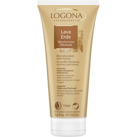 LOGONA Naturkosmetik Lavaerde Waschcreme Patchouli