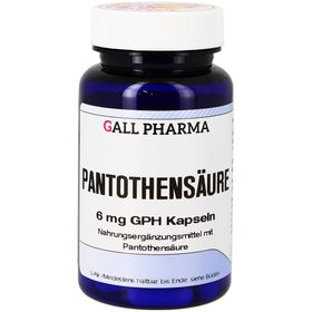 GALL PHARMA Pantothensäure 6 mg GPH Kapseln