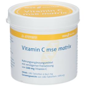 VitaminE C MSE Matrix Comprimés