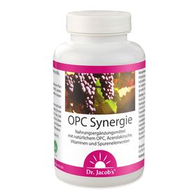 Dr. Jacob's OPC Synergie extrait de pépins de raisin acérola vitamines B zinc