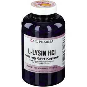 GALL PHARMA L-Lysine HCl 500 mg GPH