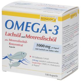 Omega-3 Huile de saumon et huile de poisson de mer