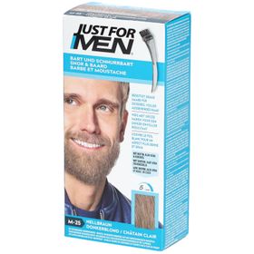 JUST FOR MEN® Coloration moustache & barbe Châtain clair M25