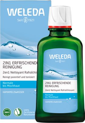 Weleda Rafraîchissant 2en1 Nettoyant