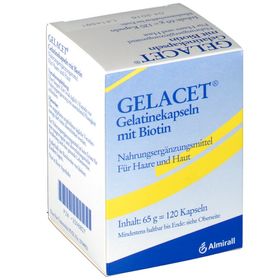GELACET Gelatinekapseln mit Biotin