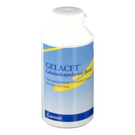 Gelacet® Capsules de gélatine avec Biotine