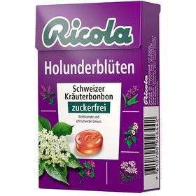 Ricola® Swiss Herb Candies Box Elderflower sans sucre