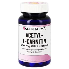 GALL PHARMA Acetyl-L-Carnitin 500 mg GPH Kapseln, 60 St