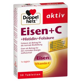 Doppelherz® aktiv Fer + C + Histidine + Acide folique