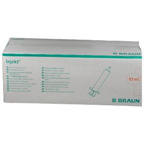 Braun Injekt® Seringues avec fixation Luer à cône excentrique