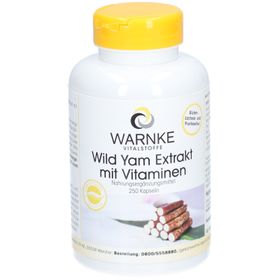 WARNKE Extrait d'igname sauvage avec vitamines