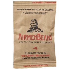 AirmenBeans® Pastilles énergisantes guarana café