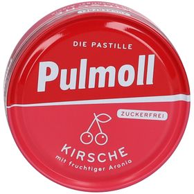 Pulmoll® Hustenbonbons Kirsche mit würzigem Zimt + Vitamin C zuckerfrei