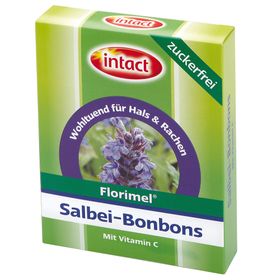 Florimel Salbei Bonbons avec Vitamine C sans sucre